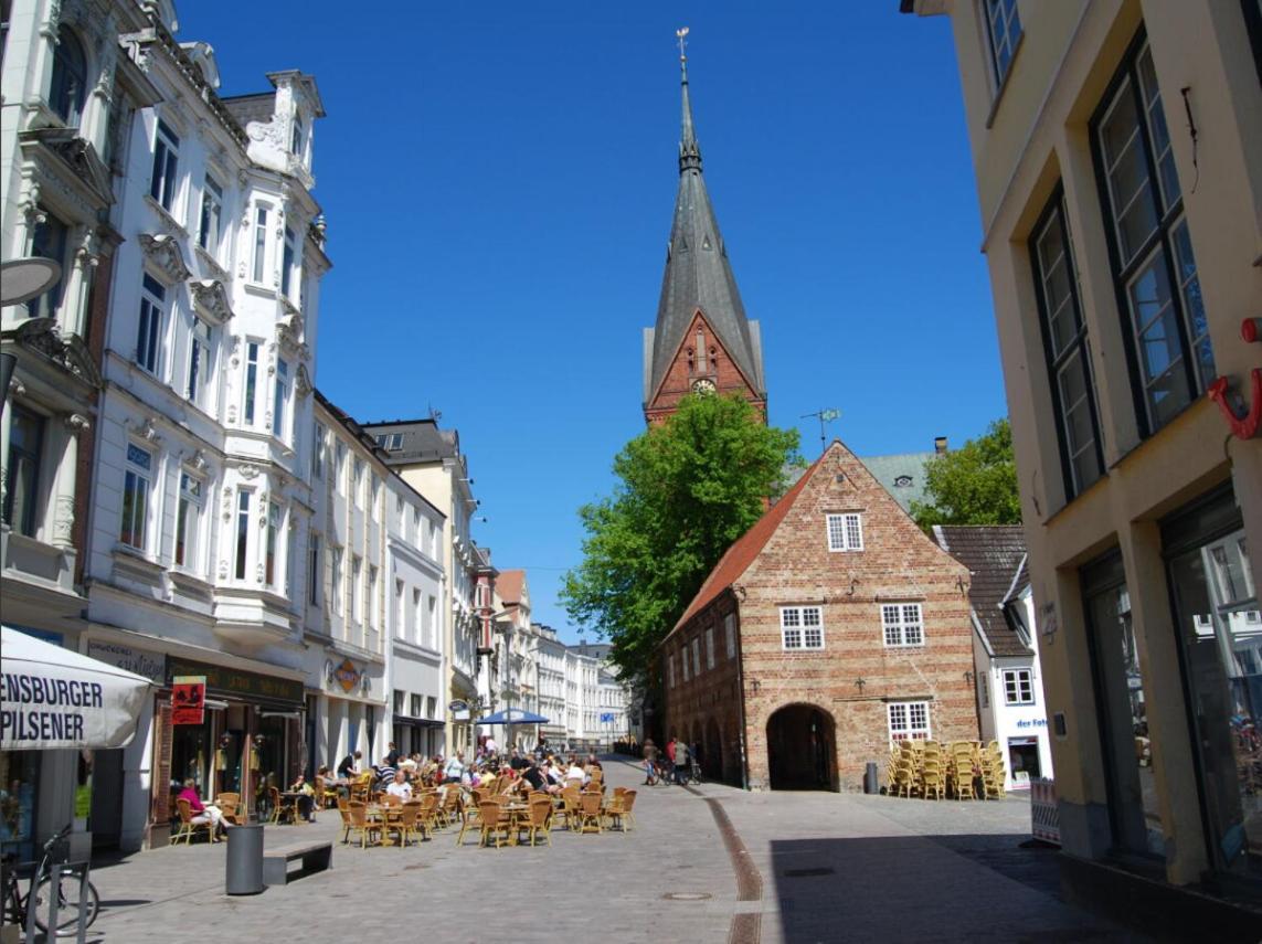 Apartmán Haus Weitblick Emil Flensburg Exteriér fotografie