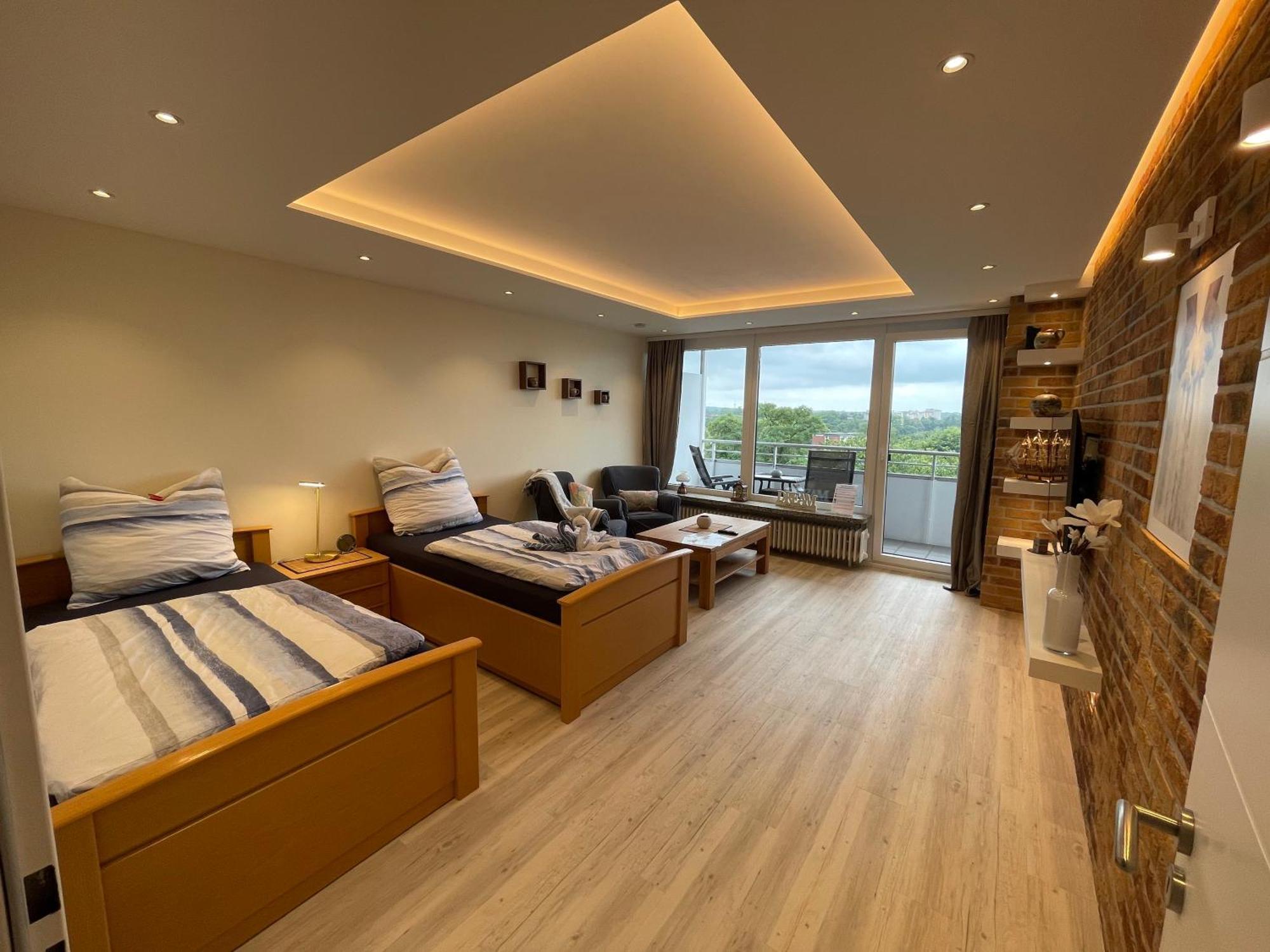 Apartmán Haus Weitblick Emil Flensburg Exteriér fotografie